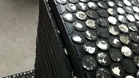 Rubber Backed Ceramic Chute Lining Alumina Ceramic Wear Liner