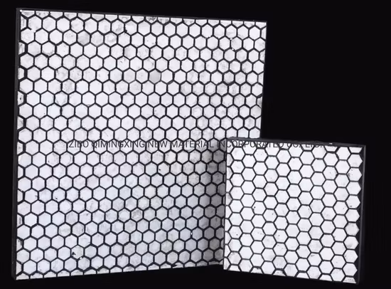 High Wear-Resistant Steel Rubber Backed Ceramic Wear Liner