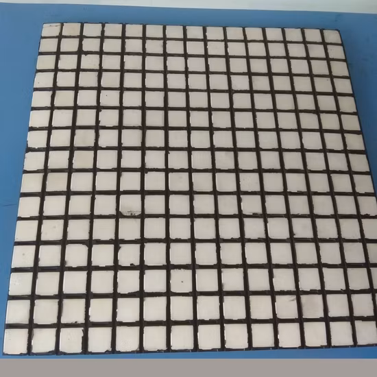 High Wear-Resistant Steel Rubber Backed Ceramic Wear Liner