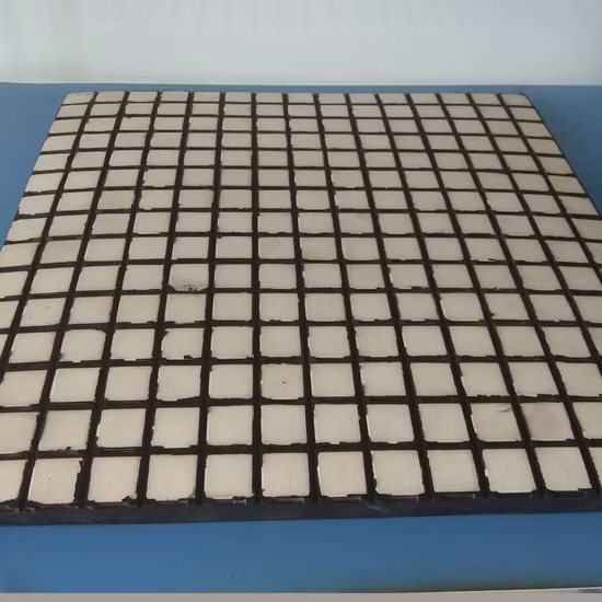High Wear-Resistant Steel Rubber Backed Ceramic Wear Liner