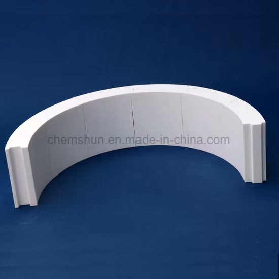 Al2O3 Alumina Ceramic Tile Lined Steel Bend Elbow Pipe for Coal Industry