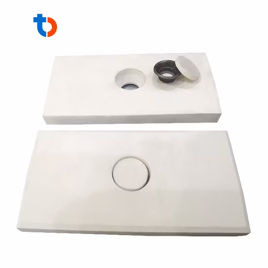 Material Handling Equipment Parts Chute Wear Rubber Ceramic Liner