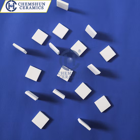 Alumina Ceramic Lining Pieces Thickness 4mm/6mm