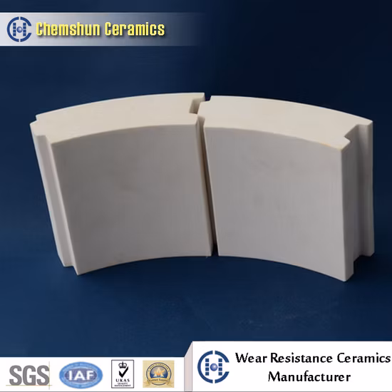 92% 95% Al2O3 Alumina Ceramic Lined Steel Pipe